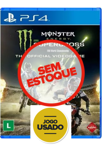 Monster Energy Supercross The Official Videogame - PS4(Usado)